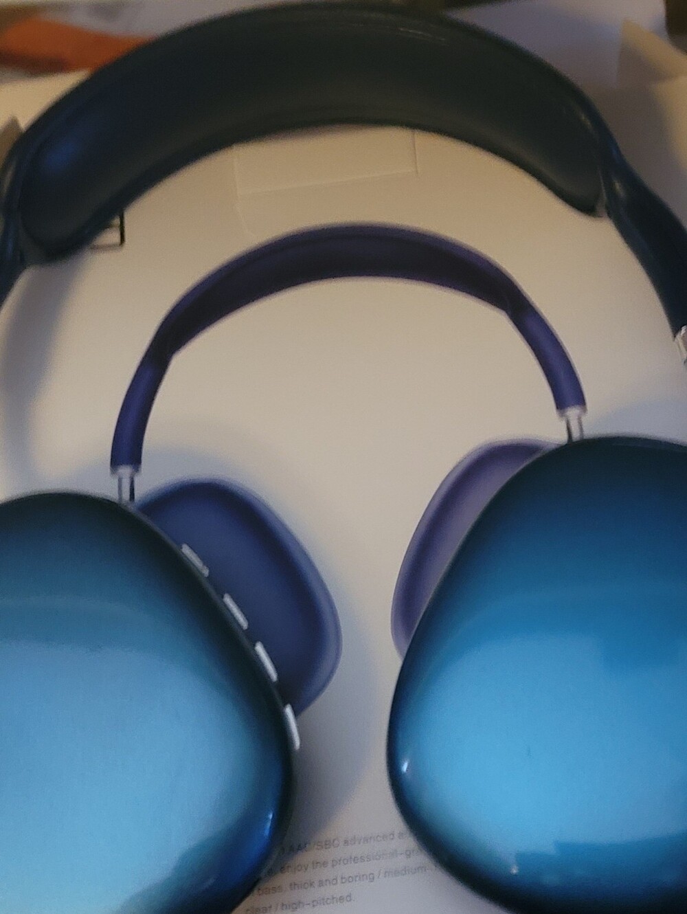 P9 PRO MAX- Wireless Over-Ear Headphones -Blue